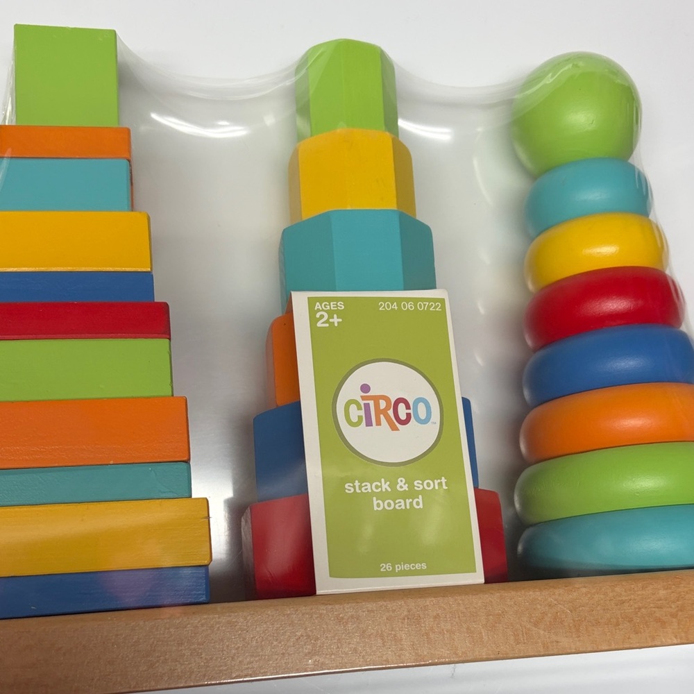 Circo Colorful Stack & Sort Toy Set - Picture 1 of 4